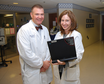 Jon Horton, PharmD., and Karen Frock, PharmD.